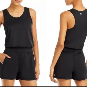 Sweaty Betty Racerback Romper Sz M